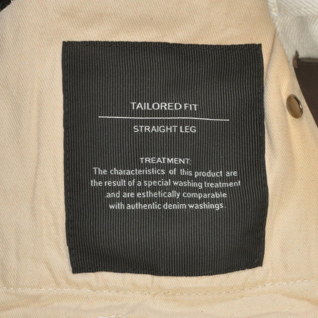 Ermenegildo Zegna Natural Cotton Tailored Fit Jeans