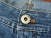 Loro Piana Washed Denim Blue Jeans