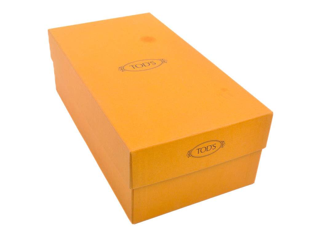 Tod’s Grey Suede Driving Loafers