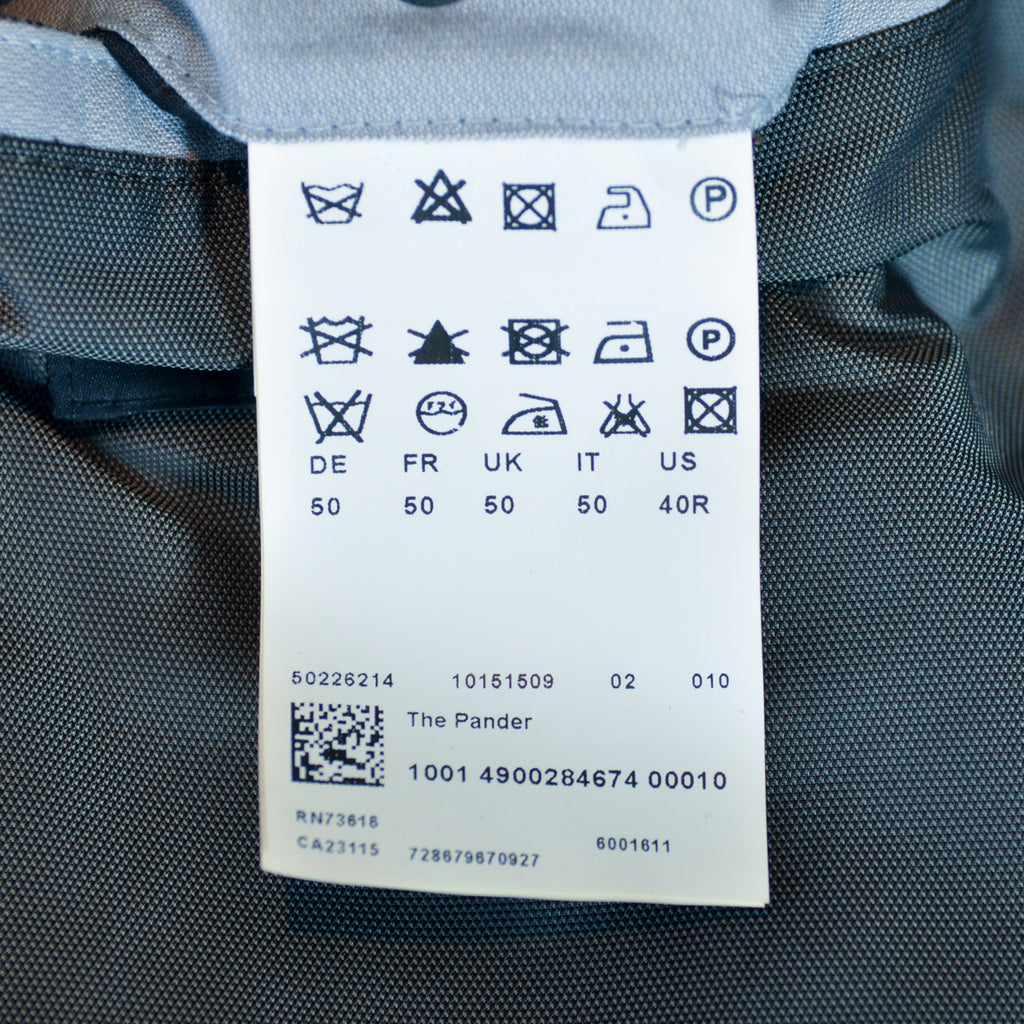 Hugo Boss Grey Canvas Pander Coat