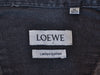 Loewe NWOT Limited Edition Slim Fit Washed Black Denim Shirt