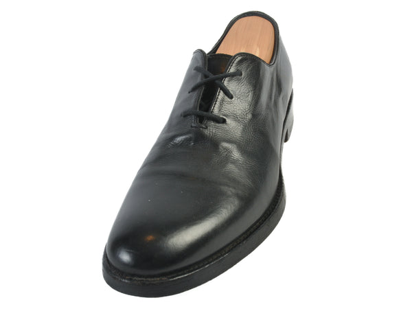 Frye Made in Italy Black Whole Cut Oxfords