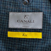 Edmonton Consignment Canali Kei Green Check Wool Blazer
