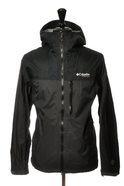 Colombia Charcoal Grey Titanium Omni-Tech Jacket