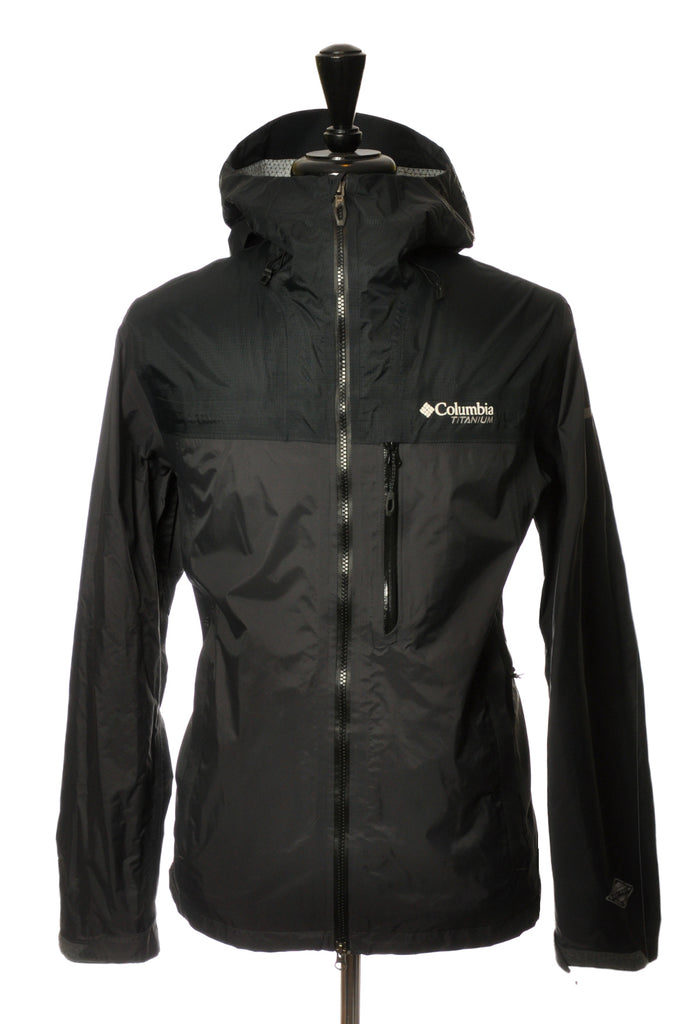 Colombia Charcoal Grey Titanium Omni-Tech Jacket