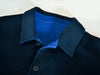 Theory Navy Blue Flannel Paytin New Divide Overshirt