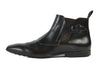 Hugo Boss Dark Brown Bredo Buckle Boots
