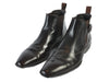Hugo Boss Dark Brown Bredo Buckle Boots