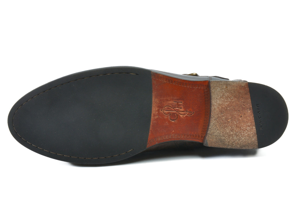 Cole Haan Dark Chocolate Brown Air Sutton Strap Boot
