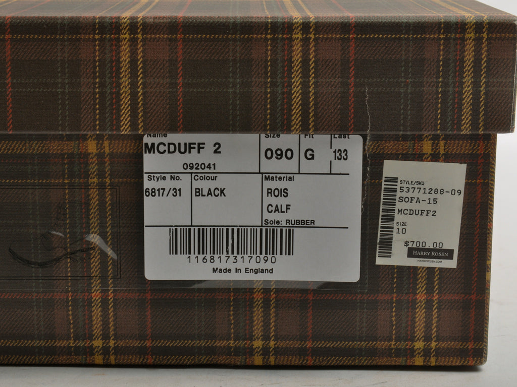 Church’s Black Calf Leather McDuff Boots