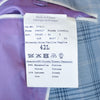 Bugatti Light Blue Check Linen Cotton Blazer