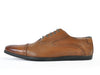 Ted Baker Brown Jaksone Flat Sole Cap Toe Oxfords