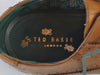 Ted Baker Brown Jaksone Flat Sole Cap Toe Oxfords