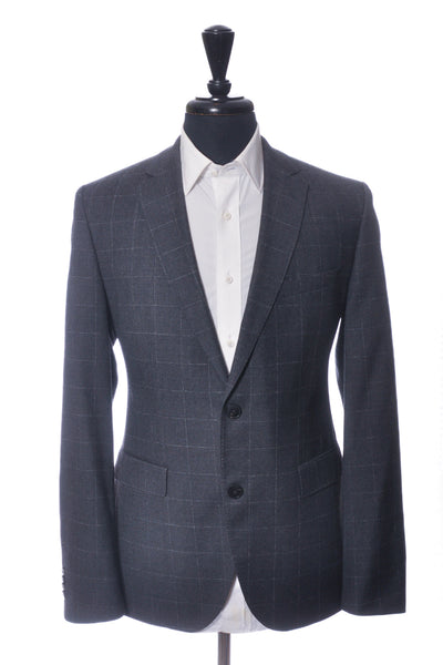 Hugo Boss Grey Check C-Jeffrey Blazer