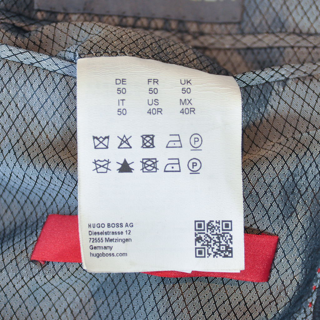 Hugo Boss Grey Check C-Jeffrey Blazer