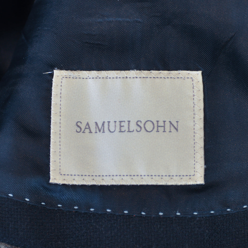 Samuelsohn Navy Blue Metro Blazer