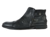 John Varvatos Black Side Zip Boots