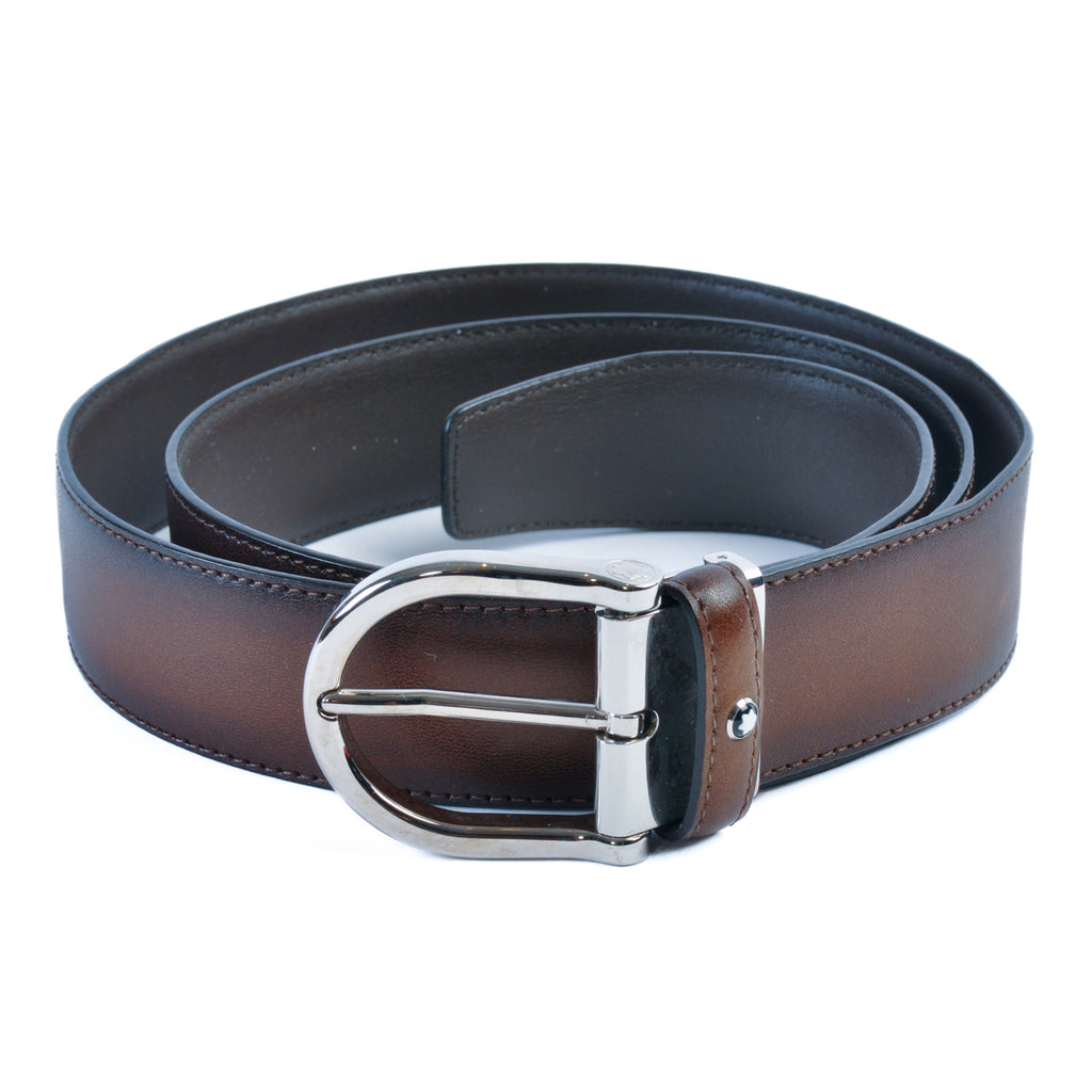 Montblanc Brown Leather Belt