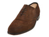 Barker Brown Suede Wingtip Oxfords
