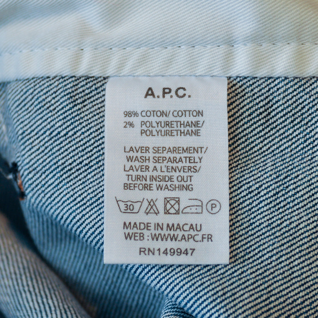 A.P.C. Washed Denim Jean Jacket