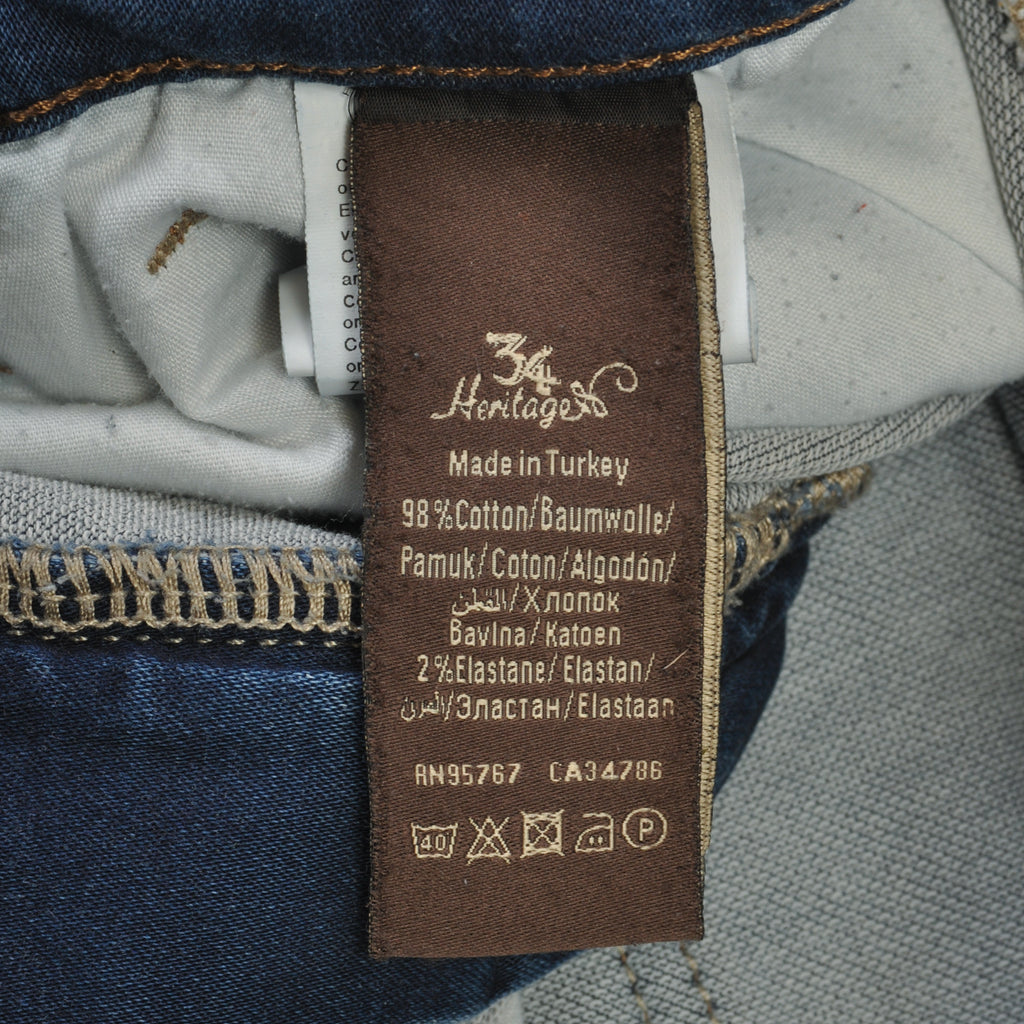 34 Heritage Blue Cool Jeans