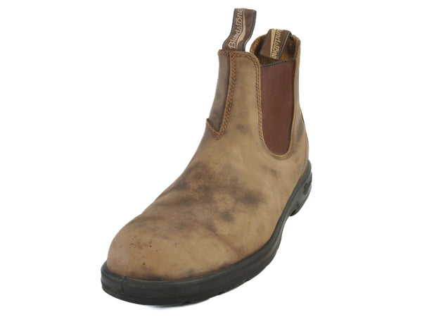 Blundstone Distressed Brown Nubuck Leather Boots