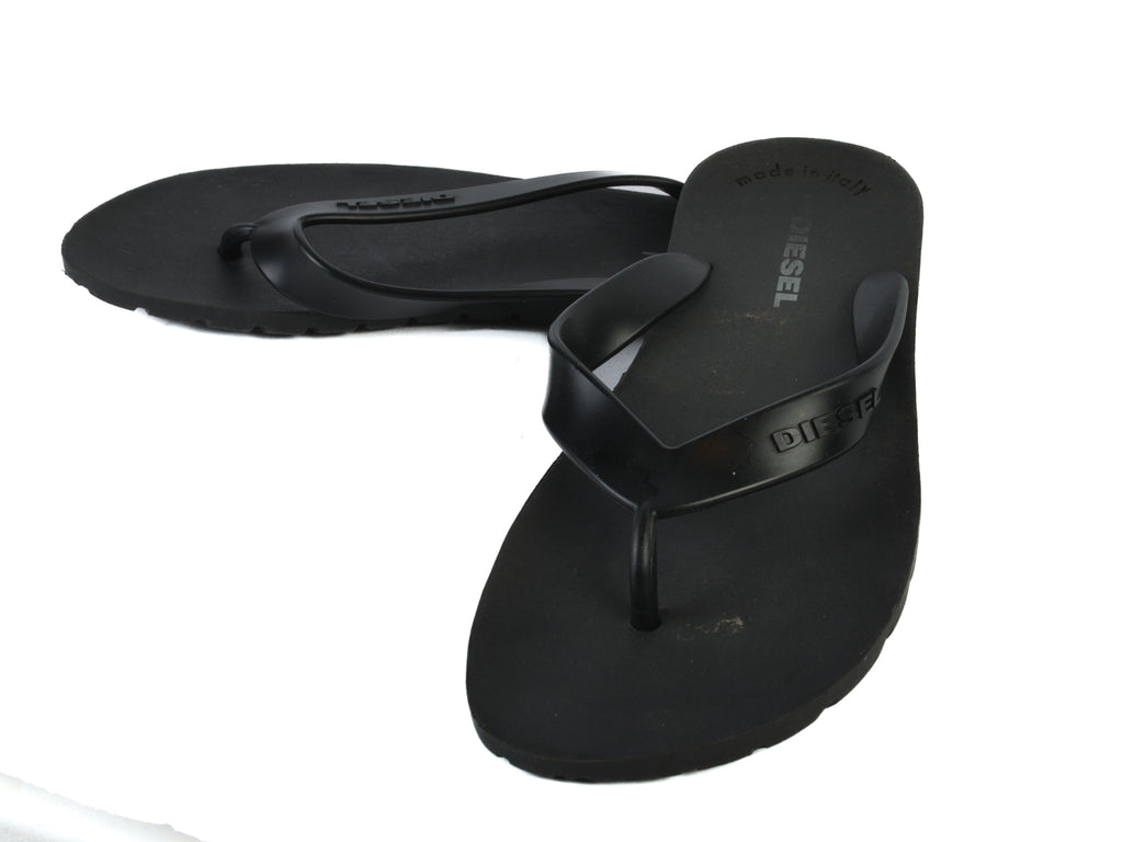 Diesel Black Flip-Flops