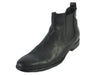 Vince Black Textured Leather Chelsea Boots