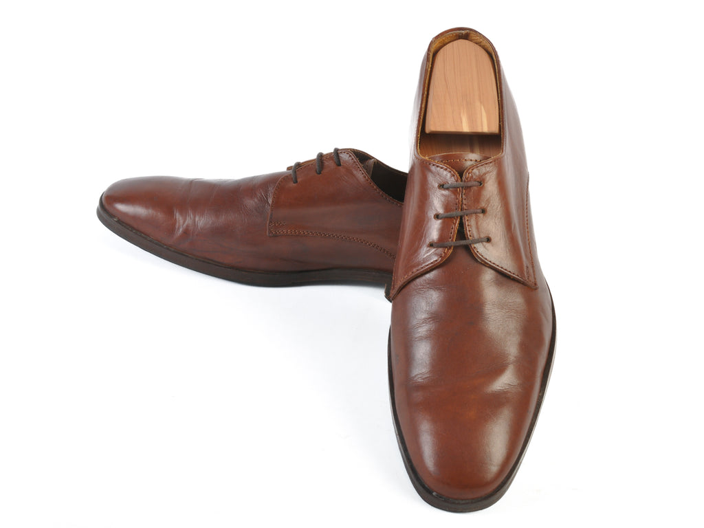 Tiger of Sweden Brown Derby Shoes