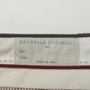 Brunello Cucinelli Grey Leisure Fit Cropped Trousers