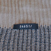 Trip in a Bag Blue on Grey Striped Full Zip Sweater