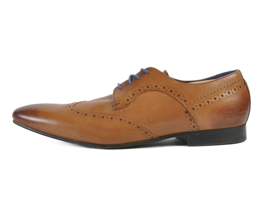 Ted Baker Light Brown Ollivur Wingtip Shoes