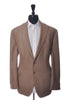 Joseph Abboud Brown Woolen Flannel Ivan Soft Slim Fit Blazer