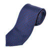 The Helm Blue on Merlot Print Tie
