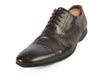 Paul Smith Dark Brown Cap Toe Oxfords