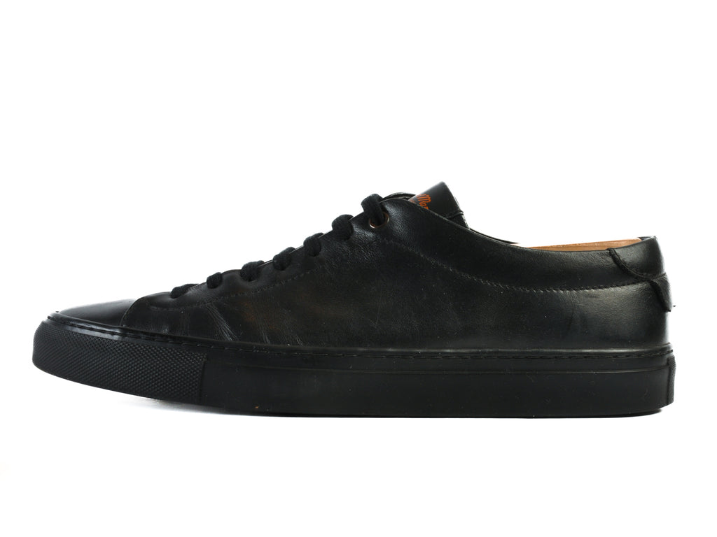 Goodman Black Leather Sneakers