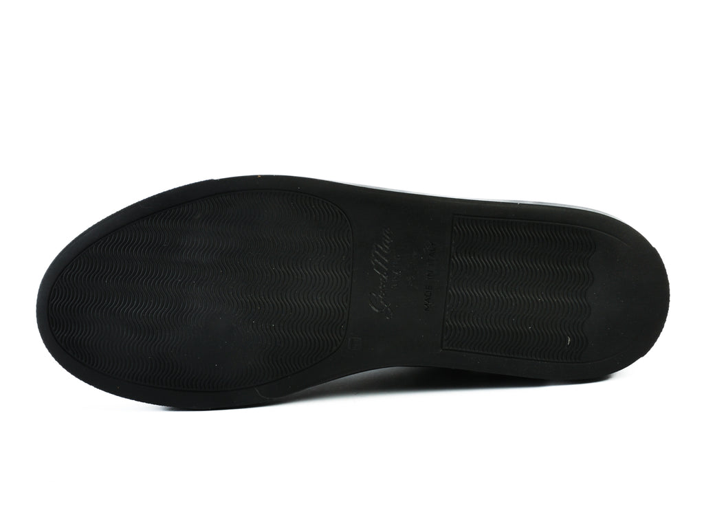 Goodman Black Leather Sneakers