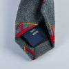 Hickey Grey Ski Patterned Wool Tie