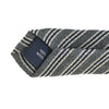 Hickey Grey Striped Wool Tie