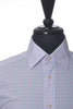 Eton Pink and Blue Check Slim Fit Twill Shirt
