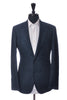 Atelier Munro Blue Check Loro Piana Silk Air Blazer