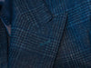 Atelier Munro Blue Check Loro Piana Silk Air Blazer