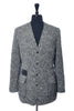 KaaDiki White on Black Terry Twill Coat