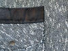 KaaDiki White on Black Terry Twill Coat