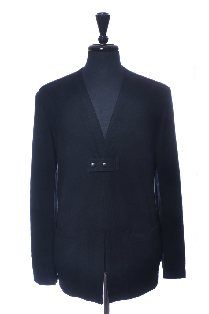 Kaadiki Black Pocket Cardigan