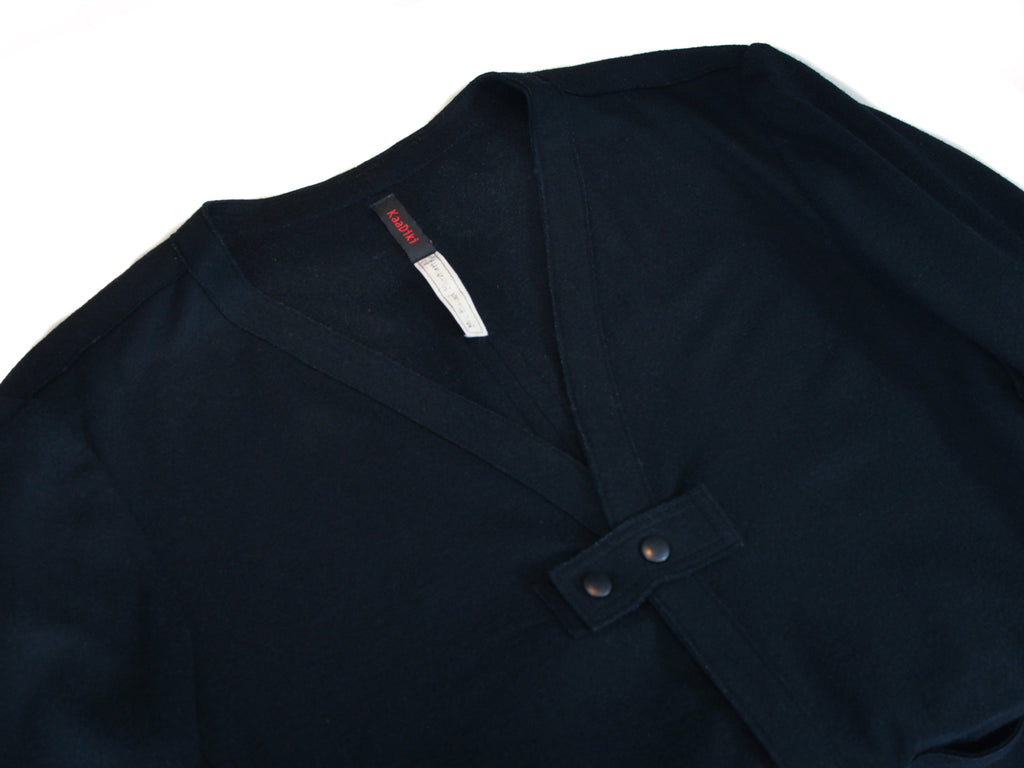 Kaadiki Black Pocket Cardigan