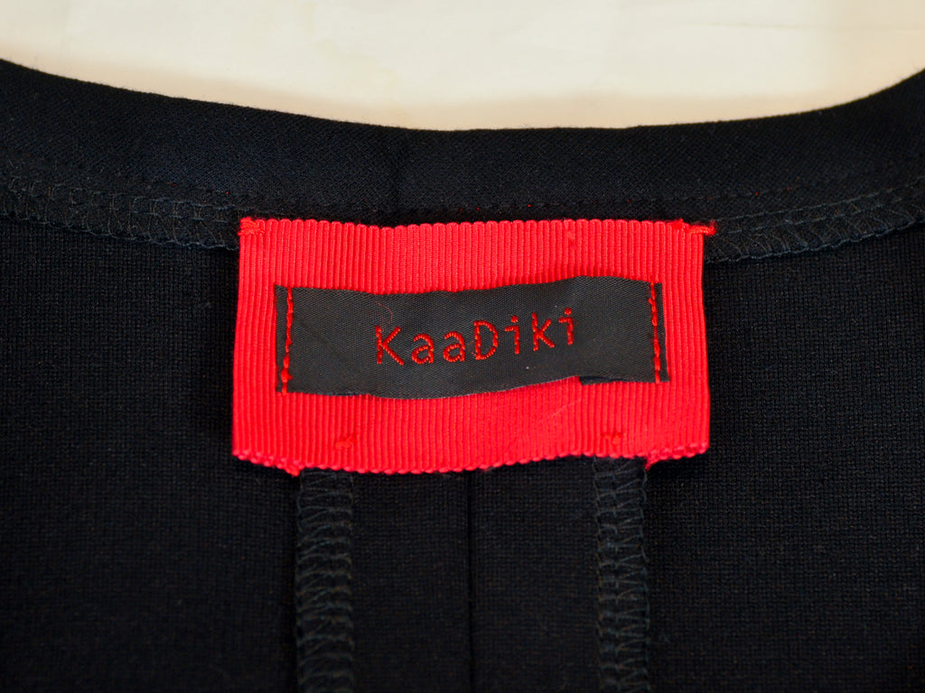 KaaDiki Black Jersey Knit Jacket