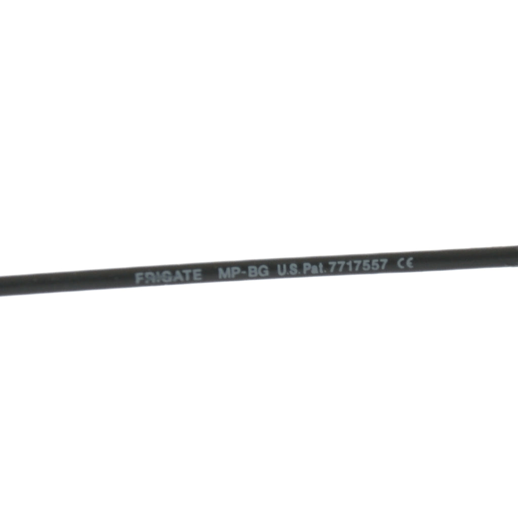 Maui Jim Black Frigate Wire Rim Sunglasses
