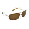 Sama Gold Plated Titanium Wire Frame Bora Bora Sunglasses