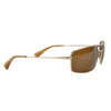 Sama Gold Plated Titanium Wire Frame Bora Bora Sunglasses